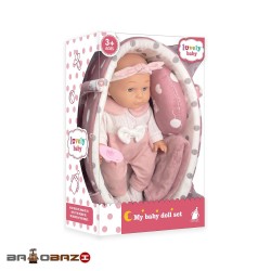 عروسک با سبد خواب Reborn Baby