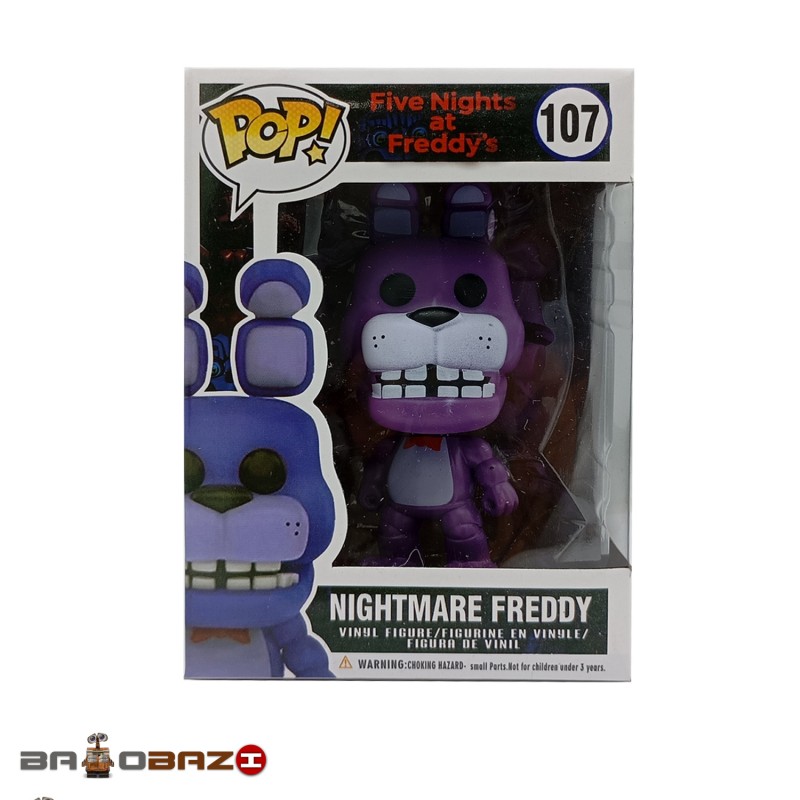 فیگور فانکو پاپ Nightmare Freddy مدل 107 فیگور فانکو پاپ Nightmare Freddy مدل 107