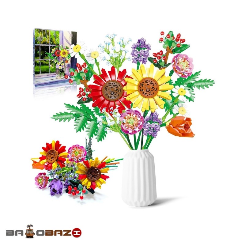 لگو دسته گل سایز بزرگ آیتم 9028 لگو دسته گل سایز بزرگ آیتم 9028