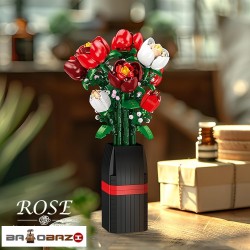 لگو گل رز با گلدان آیتم 9212