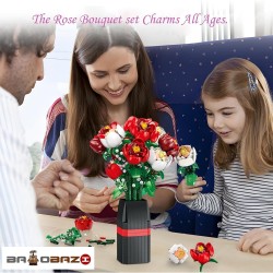 لگو گل رز با گلدان آیتم 9212