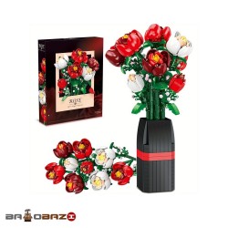 لگو گل رز با گلدان آیتم 9212