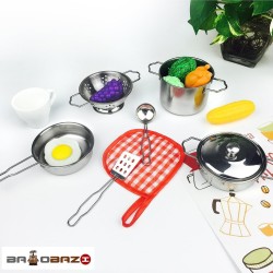 اسباب بازی ست ظروف فلزی آیتم 668/2