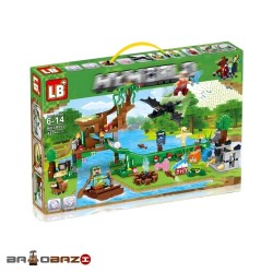لگو ماینکرافت چراغدار آیتم LB551