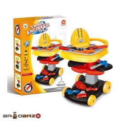 اسباب بازی میز ابزار پایه دار چرخ دار آیتم 073