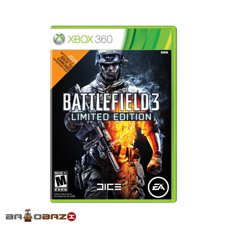 بازی Battlefield 3 برای ایکس باکس 360 بازی Battlefield 3 برای ایکس باکس 360