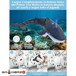 اسباب بازی کوسه کنترلی شارژی آیتم 18002