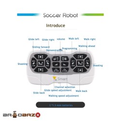 ربات فوتبالیست کنترلی آیتم 3066