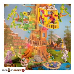 لگو ماینکرافت خانه درختی چراغدار آیتم 98487