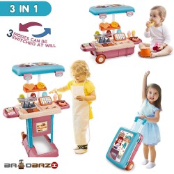 اسباب بازی ست چرخ بستنی 3 حالته آیتم 009/012