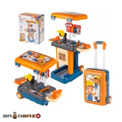 اسباب بازی ست ابزار چمدانی 3 حالته آیتم 009/013