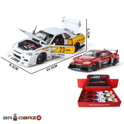 ماکت ماشین فلزی نیسان اسکای لاین تیونینگ مدل 411-1900