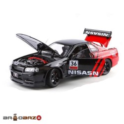 ماکت ماشین فلزی نیسان اسکای لاین مدل 412-1900