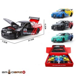 ماکت ماشین فلزی نیسان اسکای لاین مدل 412-1900