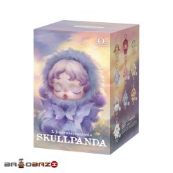 عروسک اسکول پاندا بنفش سایز بزرگ POPMART اورجینال