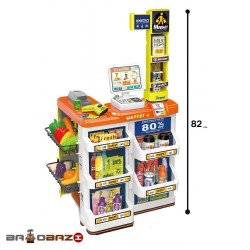 اسباب بازی سوپرمارکت و چرخ خرید آیتم 132-668