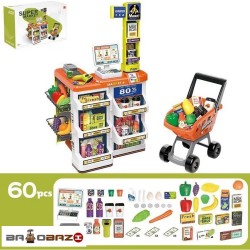 اسباب بازی سوپرمارکت و چرخ خرید آیتم 132-668