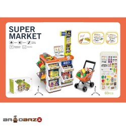 اسباب بازی سوپرمارکت و چرخ خرید آیتم 132-668