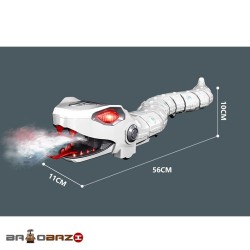 اسباب بازی مار پیتون کنترلی دودزا چراغدار