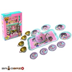 اسباب بازی ست چایخوری فلزی LOL آیتم 16-5268