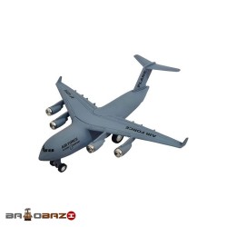 عقبکش هواپیما فلزی مقیاس 1/400موزیکال و چراغدارآیتم 677/17
