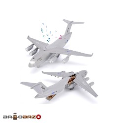عقبکش هواپیما فلزی مقیاس 1/400موزیکال و چراغدارآیتم 677/17