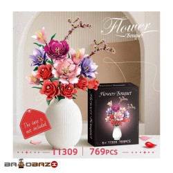 لگو گل  تزئینی 769 قطعه آیتم 11309